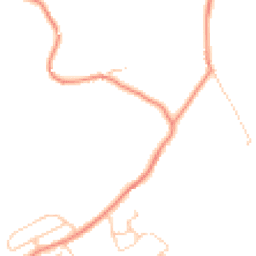 Daytime road noise heatmap for HD9 5RN