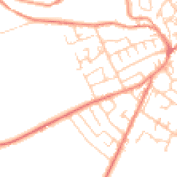 Daytime road noise heatmap for HD9 6HN
