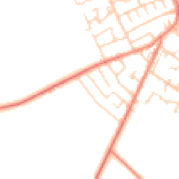 Daytime road noise heatmap for HD9 6HS