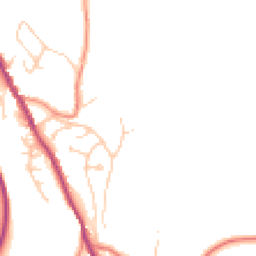 Daytime road noise heatmap for HD9 7BJ