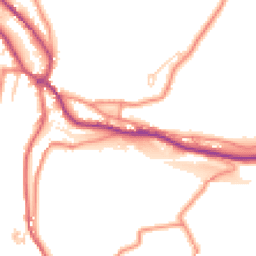 Daytime road noise heatmap for HD9 7BU