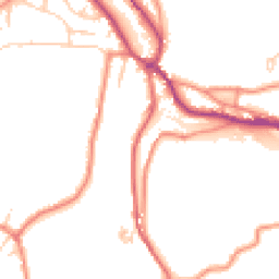 Daytime road noise heatmap for HD9 7BX