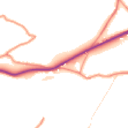 Daytime road noise heatmap for HD9 7DQ