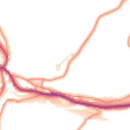 Daytime road noise heatmap for HD9 7DW