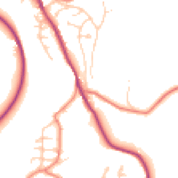 Daytime road noise heatmap for HD9 7EP