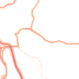 Daytime road noise heatmap for HD9 7HE