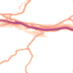 Daytime road noise heatmap for HD9 7HH