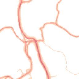 Daytime road noise heatmap for HD9 7HT