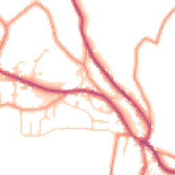 Daytime road noise heatmap for HD9 7LF