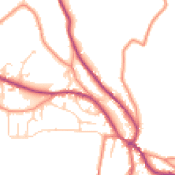 Daytime road noise heatmap for HD9 7LG