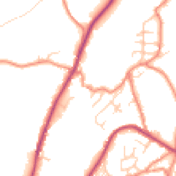 Daytime road noise heatmap for HD9 7RY