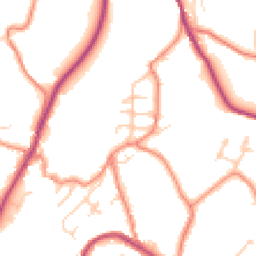 Daytime road noise heatmap for HD9 7SP