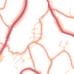 Daytime road noise heatmap for HD9 7SR