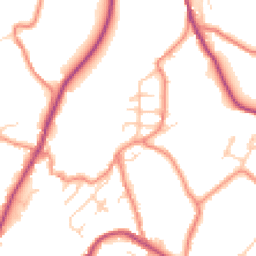 Daytime road noise heatmap for HD9 7SS