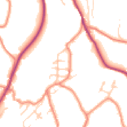 Daytime road noise heatmap for HD9 7SX