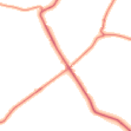 Daytime road noise heatmap for HD9 7TT