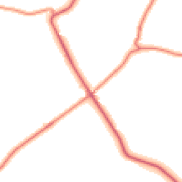 Daytime road noise heatmap for HD9 7TX