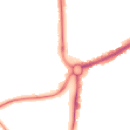 Night-time road noise heatmap for HP1 1AX