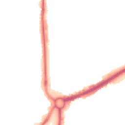 Night-time road noise heatmap for HP1 1DA