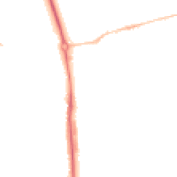 Night-time road noise heatmap for HP1 1DP
