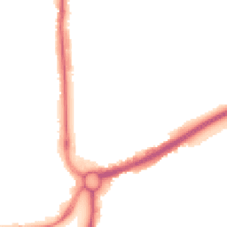 Night-time road noise heatmap for HP1 1DX