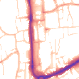 Daytime road noise heatmap for HP1 1EA