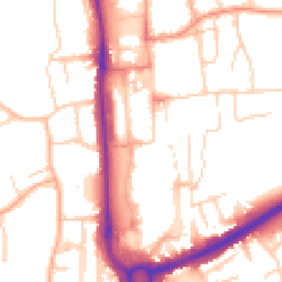 Daytime road noise heatmap for HP1 1EF