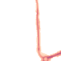 Night-time road noise heatmap for HP1 1JF