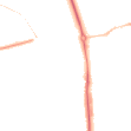 Night-time road noise heatmap for HP1 1ST