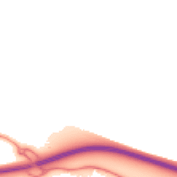 Night-time road noise heatmap for HP1 2DN