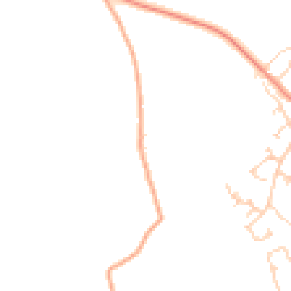 Daytime road noise heatmap for HP1 2SD