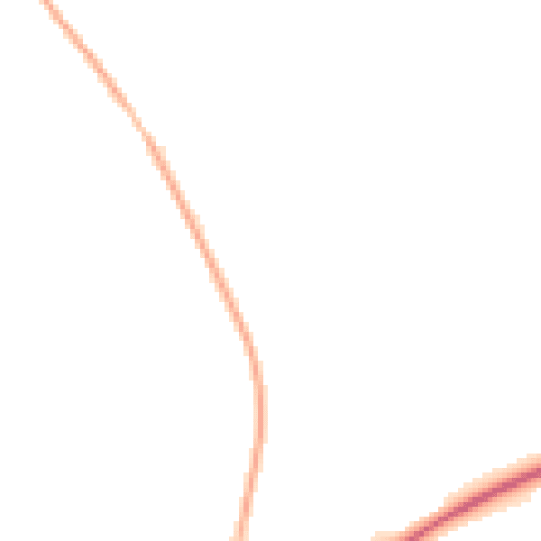 Night-time road noise heatmap for HP1 3AU