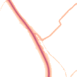 Daytime road noise heatmap for HP1 3AX