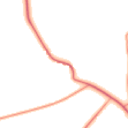 Daytime road noise heatmap for HP1 3BH