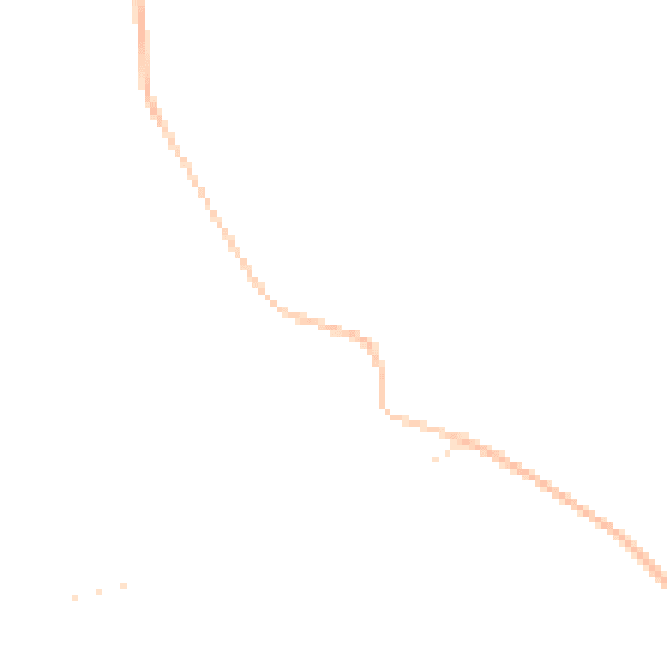 Night-time road noise heatmap for HP1 3BH