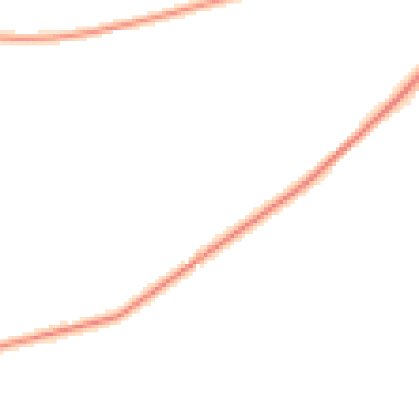 Daytime road noise heatmap for HP1 3BN