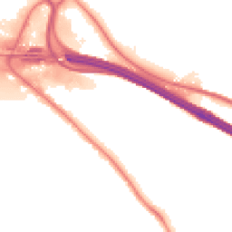 Night-time road noise heatmap for HP10 0AN