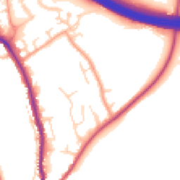 Daytime road noise heatmap for HP10 0BA