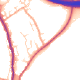 Daytime road noise heatmap for HP10 0BD