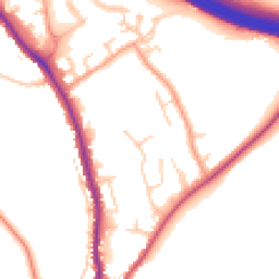 Daytime road noise heatmap for HP10 0BU