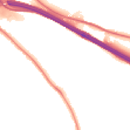 Night-time road noise heatmap for HP10 0DG