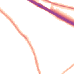 Night-time road noise heatmap for HP10 0FF