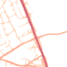 Daytime road noise heatmap for HP10 8AA