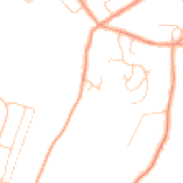 Daytime road noise heatmap for HP10 8DX