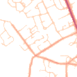 Daytime road noise heatmap for HP10 8HH