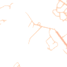 Daytime road noise heatmap for HP10 8JL