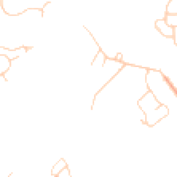 Daytime road noise heatmap for HP10 8JW