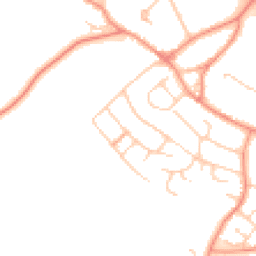 Daytime road noise heatmap for HP10 9AL