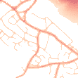 Daytime road noise heatmap for HP10 9AZ