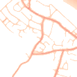 Daytime road noise heatmap for HP10 9BB